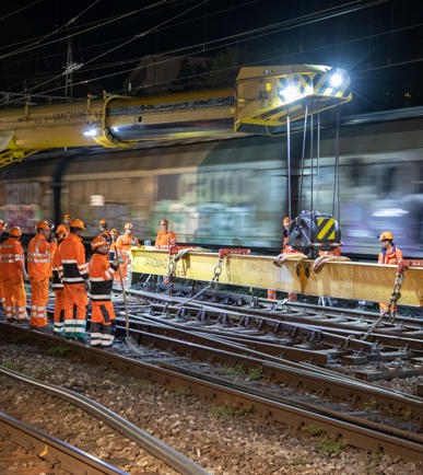 Gleisbau ist eine besonders gefährliche Tätigkeit. Die Gewerkschaft transfair fordert eine noch bessere Sicherheitskultur.